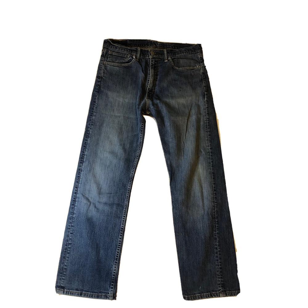 Levi's - 505 - Men's - 34X30 Denim jeans Regular Fit Straight Leg Cotton - Picture 7 of 16